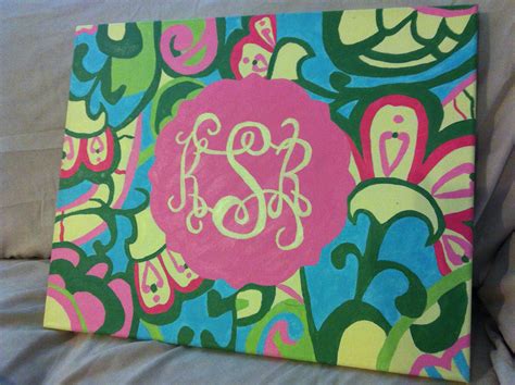 Monogram Painting At Explore Collection Of