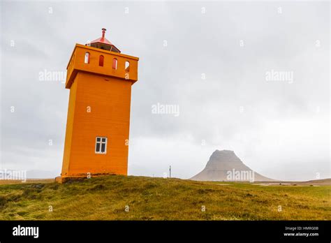 Kirkjufell Mountain In Iceland Stock Photo Alamy
