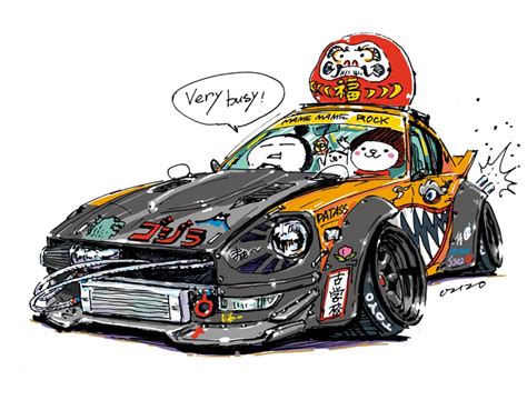 Want to discover art related to 180sx? Crazy car art by mame-ozizo on DeviantArt