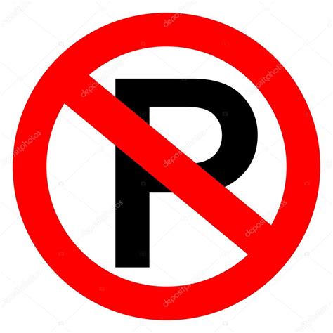 No Parking Vector Sign — Stock Vector © Arcady 22014183