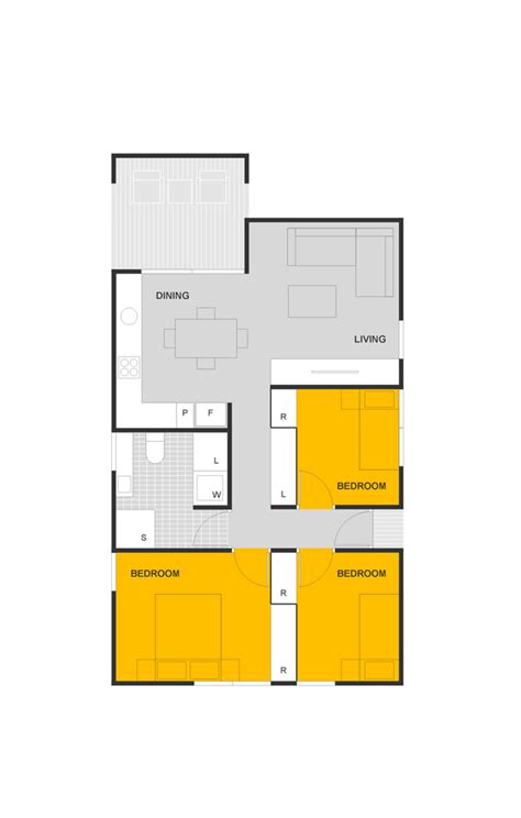 Compact Homes - Granny Flats | Architecture plan, Floor plans, Granny flat