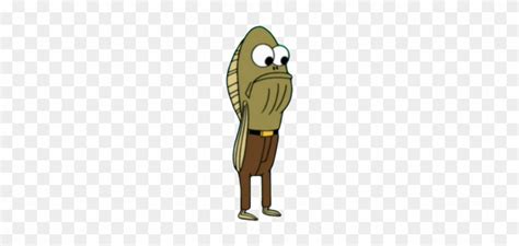 He usually wears brown pants with a black belt with a gold buckle and is a green skinned fish. Fred - My Leg Guy Spongebob - Free Transparent PNG Clipart ...