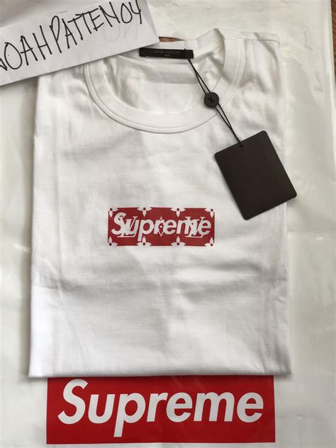 Supreme X Louis Vuitton Box Logo Tee Supremeclothing
