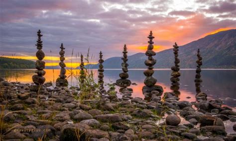 Amazing Rock Balancing Stone Stacking Art By Michael Grab Strange Sounds