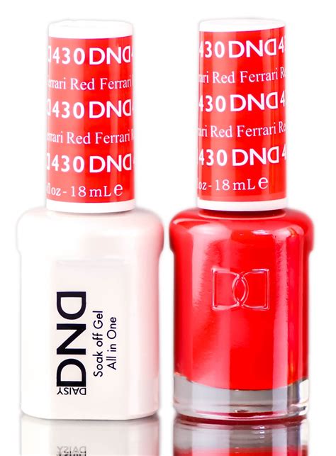 Daisy Dnd Reds Soak Off Gel Polish Duo All In One Gel Lacquer