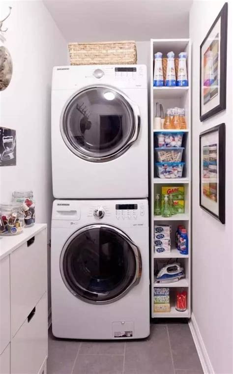 Clever Ideas to Make the Most of a Small Laundry Room  Apartment Therapy