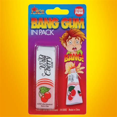 Bang Exploding Gum Exploding Chewing Gum Joke Shop Mikes Magic Shop Australia
