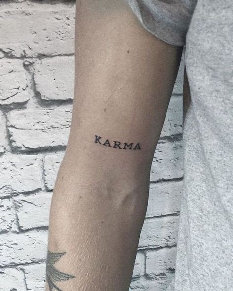 8 Idées De Karma Tatouage Tatouages Karma Tattoo Karma