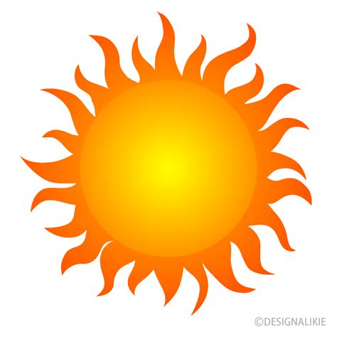 Hot Sun Clipart