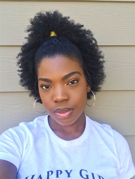 5 hairstyles on old wash n go for type 4 hair natural hair types natural hair styles easy