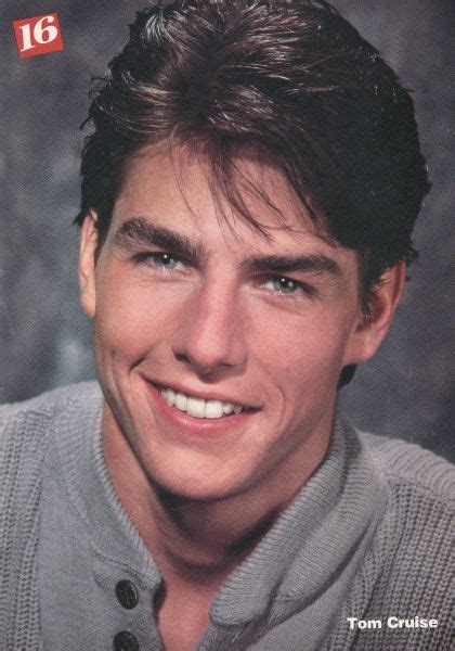 Tom Cruise Tom Cruise Young Tom Cruise Smile Tom Cruise