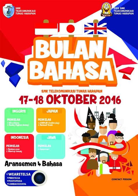 From being a biennial event, bulan bahasa, since 2011, has become an annual event. Event Bulan Bahasa SMK Telekomunikasi Tunas Harapan 17 ...