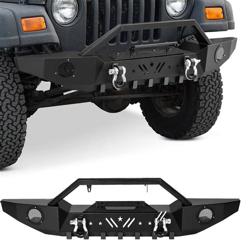 Buy Yitamotor Front Bumper Compatible For 1997 2006 Jeep Wrangler Tj