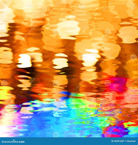 Abstract Colorful Water Background Stock Image Image Of Light