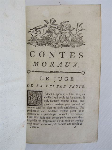 Leprince De Beaumont Contes Moraux Edition Originale Edition