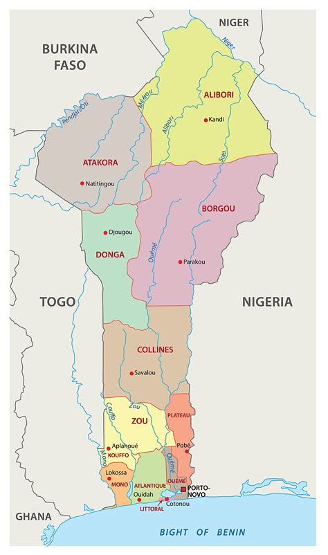 Benin Maps Facts Weltatlas
