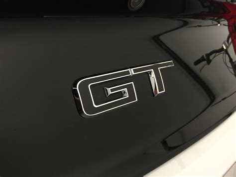 2015 Mustang Gt Rear Gt And 50s Vinyl Emblem Overlays