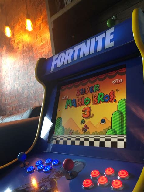 Fortnite Arcade Machine Retropie Snes Super Mario Arcade