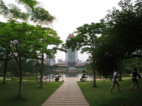 Anna China Xiamen University Und Botanischer Garten