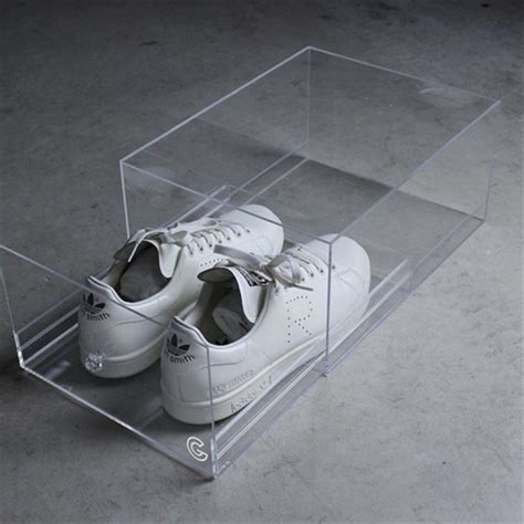 Factory Price Luxury Acrylic Sneaker Display Box Shoe Storage