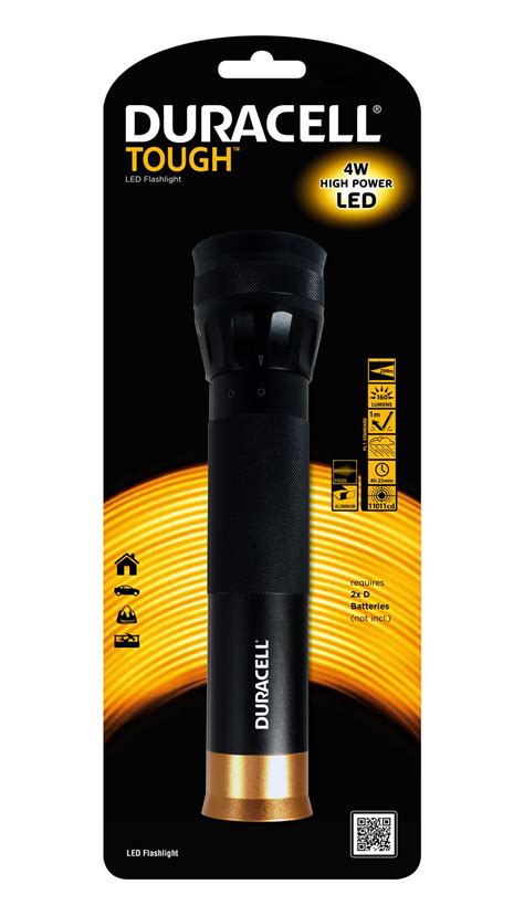 Duracell 160 Lumen Tough Led Flashlight Torch Fcs 100 Ebay