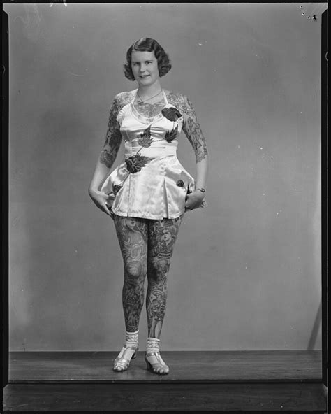16 Questions About One Historical Photo Tattooed Lady Betty Broadbent