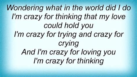 Willie Nelson Crazy Lyrics Youtube
