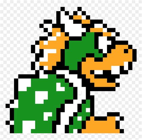 Bowser Pixel Art Mario Bros 3 Unsplassh