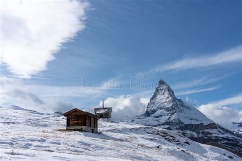 The Matterhorn On A Cloudy Day The King Of Mountains And X28riffelberg