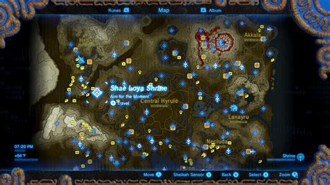 Zelda Breath Of The Wild Guide Shae Loya Shrine Location