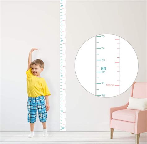 Growth Chart For Kids Height Chart Ruler Wall Decor For