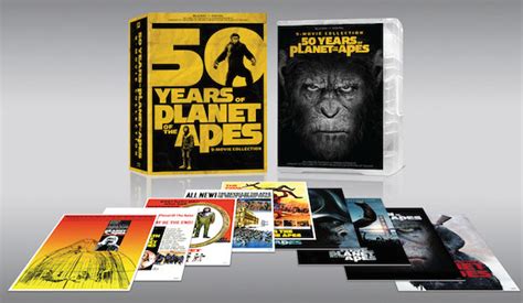50 Years Of Planet Of The Apes 9 Movie Collection Blu Ray Review