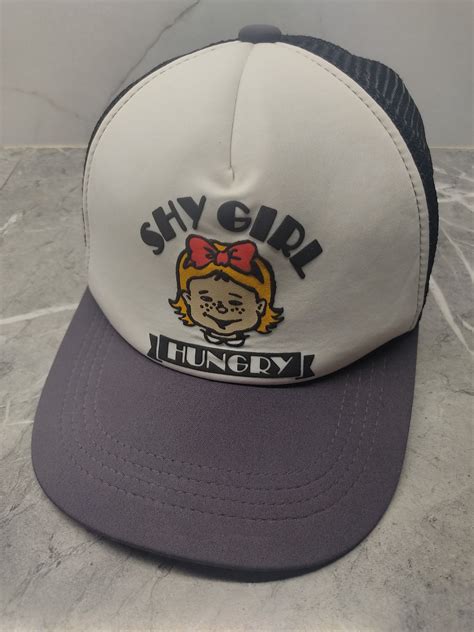 Vintage Vintage Shy Girl Hungry Trucker Hat Cap Grailed