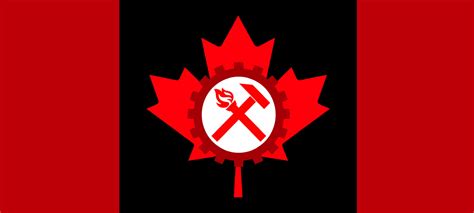 Flag Of Syndicalist Canada By Wolfmoon25 On Deviantart