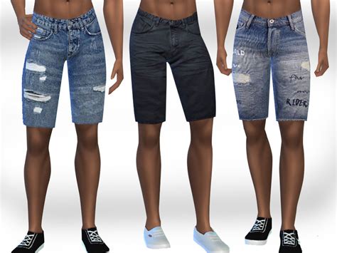 The Sims Resource Men Casual Shorts