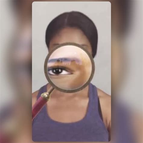 Magnifying Glass Lens By Phil Walton Snapchat Lenses And Filters