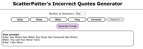 But it doesn't matter, since. Scatterpatter\'S Incorrect Quotes Generator / the art ...