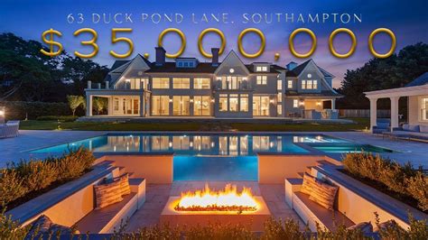 Hamptons Mansion The Hamptons Duck Pond Gilded Age Southampton