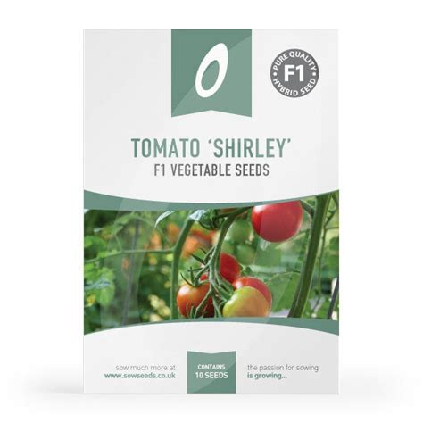Tomato Shirley F1 Seeds Quality Seeds From Sow Seeds Ltd