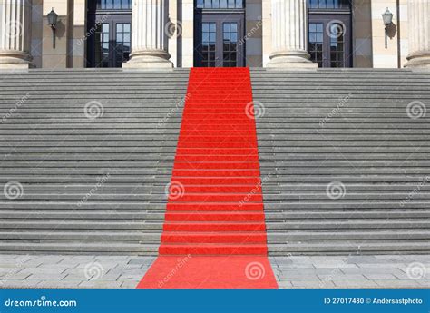 Red Carpet Stairs Stock Photo Image Of Elegant Festival 27017480