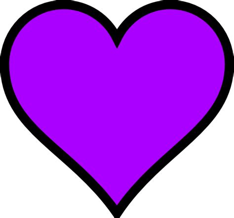 280 Purple Heart Clip Art At Vector Clip Art Online