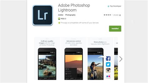 Adobe Lightroom Mobile Now Free For Android Users