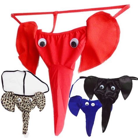 Sexy Mens Elephant Sexy G String Thong Underwear Leopard Etsy Australia
