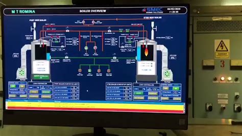 Smec Boiler Control System Scada Screen Designed By Smec Youtube