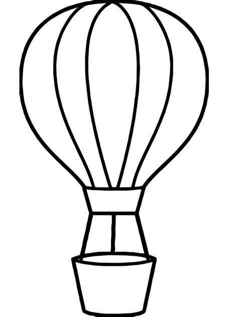 Top 20 Printable Hot Air Balloon Coloring Pages - Online Coloring Pages