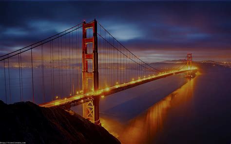 Golden Bridge San Francisco Usa Travel Innate