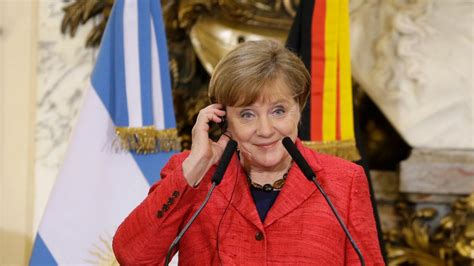 Südamerika Reise Merkel Sieht Sich Nicht Als „führerin Der Freien Welt
