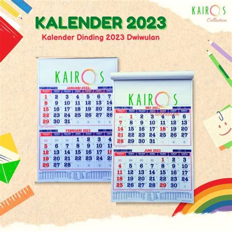 Promo Kalender Dinding Dwiwulan Tahun 2023 Diskon 4 Di Seller Kairos