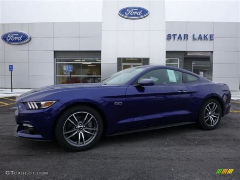 2016 Deep Impact Blue Metallic Ford Mustang Gt Coupe 110221011