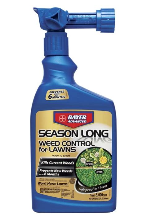 Bioadvanced 704250a 1 Quart Season Long Weed Control For Lawns Ready To